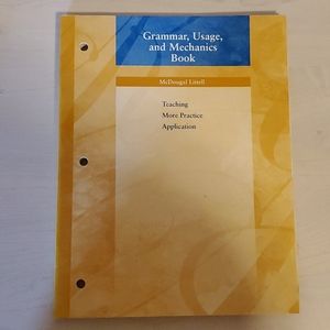 Gold Grammar, Usage, and Mechanics Workbook